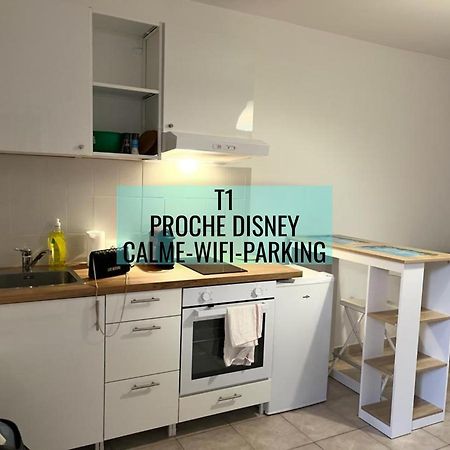 Superbe Appartement T1 proche Disney Champs-Sur-Marne Exterior foto